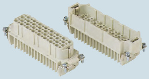 Lõi giắc ILME CD 64 cực + PE 10A - 250V - mã CDF 64, CDM 64