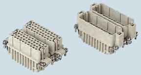 Lõi giắc ILME CDD 76 cực + PE 10A - 250V - mã CDDF 38, CDDM 38