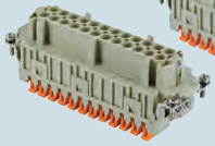 Lõi giắc ILME CSH 24 cực + PE 16A - 500V SQUICH - mã CSHF 24, CSHM 24
