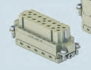 Lõi giắc ILME CDC 16 cực + PE 16A - 250V - mã CDCF 16, CDCM 16