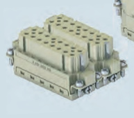 Lõi giắc ILME CDC 32 cực + PE 16A - 250V - mã CDCF 16, CDCF 16 N