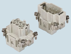 Lõi giắc ILME CNE - CSE 6 cực + PE 16A - 500V - mã CNEF 06 T, CNEM 06 T