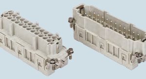 Lõi giắc ILME CNE - CSE 24 cực + PE 16A - 500V - mã CNEF 24 T, CNEM 24 T
