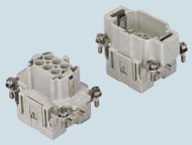 Lõi giắc ILME CCE 6 cực + PE 16A - 500V - mã CCEF 06, CCEM 06