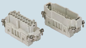 Lõi giắc ILME CCE 16 cực + PE 16A - 500V - mã CCEF 16, CCEM 16