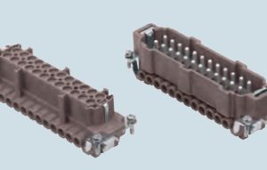 Lõi giắc ILME CNE...RY 24 cực + PE 16A - 500V - mã CNEF 24 RY, CNEM 24 RY