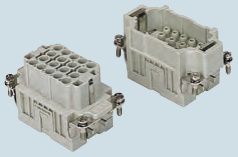 Lõi giắc ILME CQE 18 cực + PE 16A - 500V - mã CQEF 18, CQEM 18