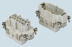 Lõi giắc ILME CMCE 3 + 2 (aux) cực + PE 16A - 830V - mã CMCEF 03, CMCEM 03