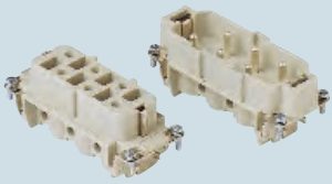 Lõi giắc ILME CP - CP...RY 6 cực + PE 35A - 400/690V - mã CPF 06, CPM 06
