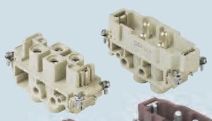 Lõi giắc ILME CX - CX...RY 4 cực (80A - 690V) + PE / 4 cực (80A - 690V) + 2 cực (16A - 400V) + PE - mã CXF 4/0, CXF 4/2