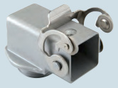 Vỏ/đế giắc ILME CKA và MKA vỏ/đế cỡ “21.21” standard metallic bản C-TYPE - mã MKA, IAF20