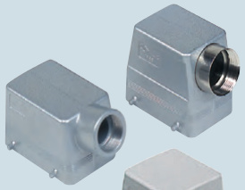 Vỏ/đế giắc ILME CH - CA và MH - MA vỏ/đế cỡ “66.40” bản tiêu chuẩn C-TYPE - mã CHO 50, MHO 50.25