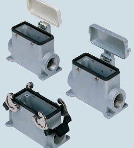 Vỏ/đế giắc ILME CH - CA và MH - MA vỏ/đế cỡ “77.27” bản tiêu chuẩn C-TYPE - mã CHP 16, MHP 16.25
