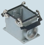 Vỏ/đế giắc ILME CH và MH vỏ/đế cỡ “77.62” bản tiêu chuẩn C-TYPE - mã CHP 32.29, MHP 32.40