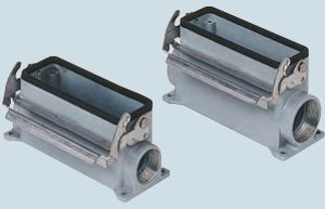 Vỏ/đế giắc ILME CV - CVA và MV - MVA vỏ/đế cỡ “104.27” V-TYPE cần gạt bản - mã CVP 24 L, MVP 24 L25