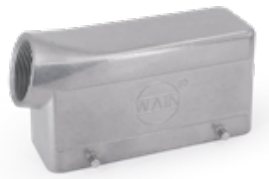 Giắc cắm WAIN 24B EMC Metal hoods/housings (Degree of protection： IP65) – EMC.H24B-SE-4B-M25