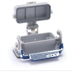Giắc cắm WAIN 10A Metal hoods/housings (Degree of protection： IP65) – H10A-BK-1L/SC
