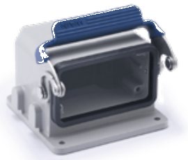 Giắc cắm WAIN 10B Metal hoods/housings (Degree of protection： IP65) – H10B-BK-SE-1L/SC(82-68-4.5)