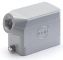 Giắc cắm WAIN 10B Metal hoods/housings (Degree of protection： IP65) – H10B-SE-2B-M20