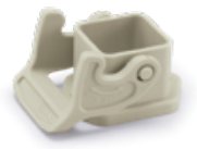 Giắc cắm WAIN 3A Plastic hoods/housings (Degree of protection： IP65) – H3A.P-BK-1L