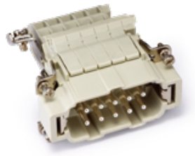 Giắc cắm WAIN HE AV Extendible inserts (500V 16A 10+) – HE-010-M.AV.L