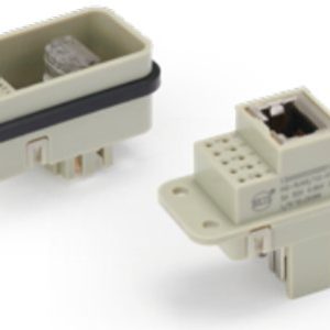 Giắc cắm WAIN HQ-RJ45/10 High Density inserts (50V 5/1A 10+RJ45) – HQ-RJ45/10-MC