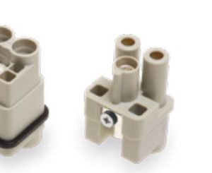 Giắc cắm WAIN HQV-002 Compact inserts (400V 40A 2+) – HQV-002.1-M (2.5-6.0mm 2)
