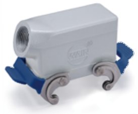 Giắc cắm WAIN 16B Metal hoods/housings (Degree of protection： IP65) – HV16B-SE-2L/SC-M25