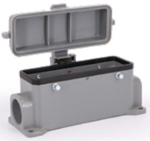 Giắc cắm WAIN 24B Metal hoods/housings (Degree of protection： IP65) – HV24B-SF-4B-M25