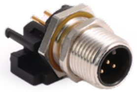 Giắc cắm WAIN M12-A Circular Connector (125/250V 2/4A) – M12-M04A-BKR-M12-CTD