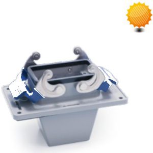 Giắc cắm WAIN 10B Metal hoods/housings (Degree of protection： IP67) – W10B-CCTH/BK-2L/SC-M25