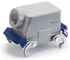 Giắc cắm WAIN 32A Metal hoods/housings (Degree of protection： IP67) – W32A-SE-2L/SC-M25