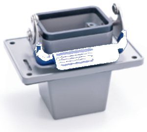 Giắc cắm WAIN 6B Metal hoods/housings (Degree of protection： IP67) – W6B-CCTH/BK-1L/SC-M25