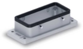 Giắc cắm WAIN 16B Metal hoods/housings (Degree of protection： IP67) – WV16B-BK-4B